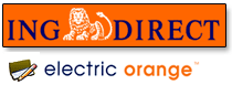 ING DIRECT Electric Orange Checking